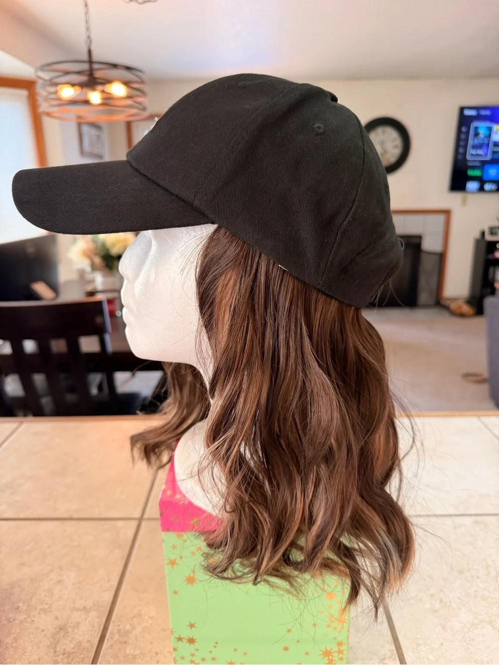 NWOT Wig Baseball hat
